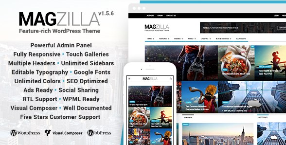 MagZilla - For Newspapers, Magazines and Blogs