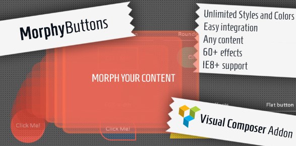 Morphy Buttons - Visual Composer Addon