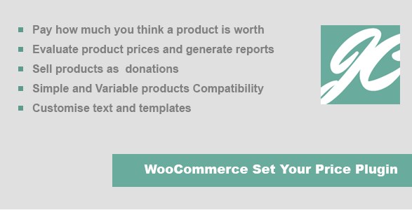 JC WooCommerce Set Your Price