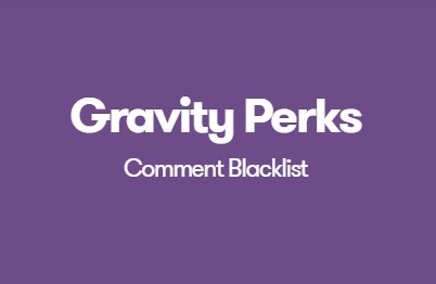 Gravity Perks Comment Blacklist