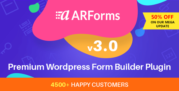 ARForms v3.0 - WordPress Form Builder Plugin