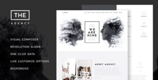 The Agency – Creative One Page Agency Theme